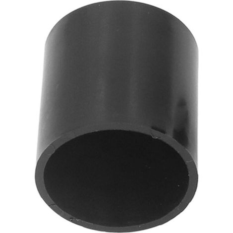 Lot de 100 embouts de poteaux de clôture électrique, capuchons ronds en plastique étanches pour systèmes de clôture électronique à impulsions haute tension, noirs, 5 mm