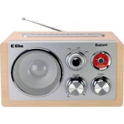Radio BAZANT USB luz haya