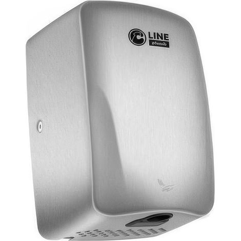 S�che-Mains �lectrique Automatique 500W en Acier Inox Chrome Satin� Haute Vitesse Simply-DryHands AK2803B C Line Plumb