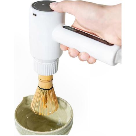 Elektrischer Matcha-Besen für die Zubereitung von Matcha-Getränken zu Hause (1/5)