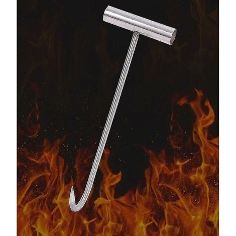Crochet En T - Acier Inoxydable - Pour Désossage Viande Boucherie Barbecue Cuisine Restaurant - 2 Pièces (1/4)