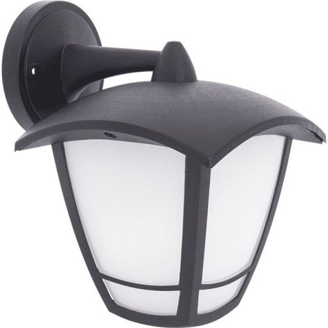 Xanlite – Applique murale extérieure noire rétro IP44 – Culot E27 40W max – Fixation murale simple – Dimensions 225x185x165mm – APFE40WNRET (1/5)