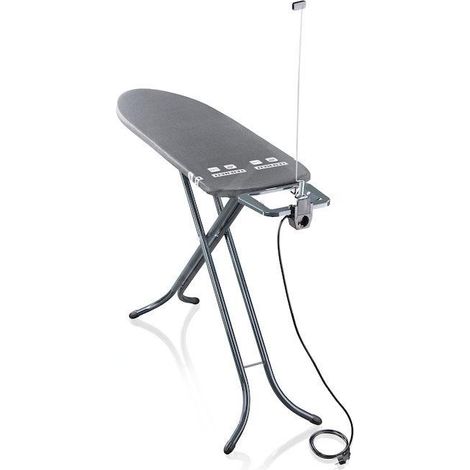 Leifheit – Table à repasser légère 120x38 cm – Cadre en acier – Revêtement Thermo-Reflect pour repassage efficace – Hauteur réglable (1/5)