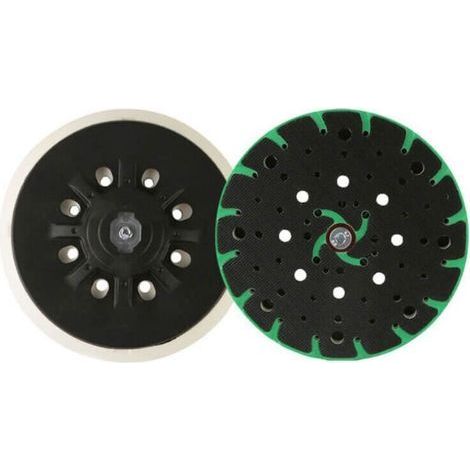 1 plateau de ponçage souple pour ponceuse excentrique Festool 150 mm –Filetage De Raccordement M8,Compatible Avec pour Festool Rotex RO, ETS 150 Etc,Patin de ponçage (1/5)