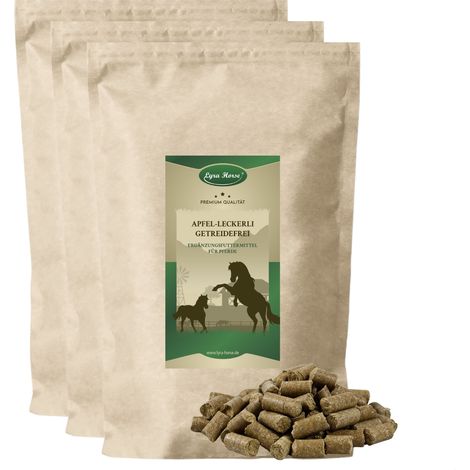 15 kg de friandises Lyra Horse® à la pomme