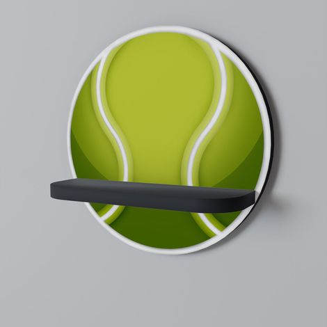 TENIS POINT Estante redondo negro (1/5)