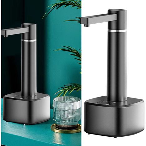 Distributeur d'Eau Automatique pour Bouteille, Pompe Électrique Intelligente, Compact et Léger pour Maison, Noir (1/5)