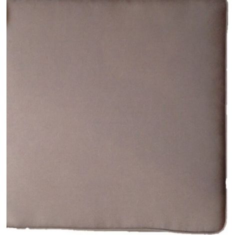 Cuscino quadrato in poliestere impermeabile e sfoderabile 40x40 cm per sedia -  Tan