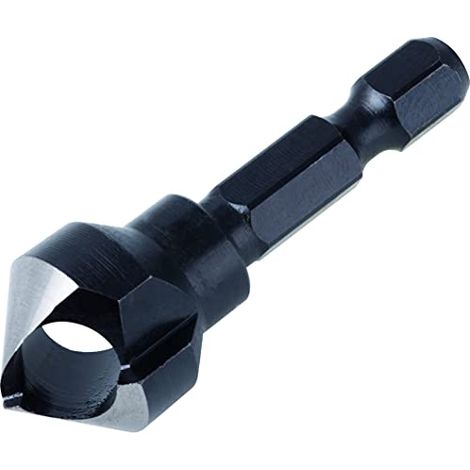 Wolfcraft Záhlubník průhledný WS, 1 břit, 6.hr.-stopka, průměr 16mm (1/4)
