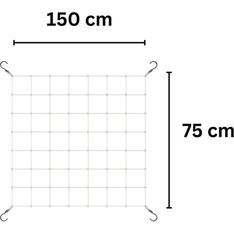 Pflanzennetz Web-IT 150 x 75 cm – Rankhilfe Pflanzen (1/5)
