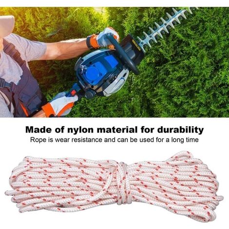 Corda di avviamento professionale in nylon resistente e portatile da 10 m per motosega STIHL da 3,5 mm (1/3)