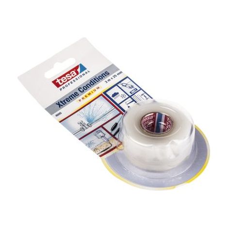 Ruban auto-amalgamant Tesa 4600 Transparent 8000V 25mm x 3m x 0.5mm, +260°C ( Prix pour 1 )