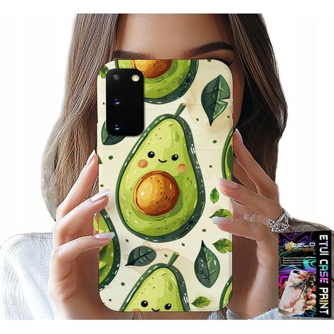 Custodia per Samsung Galaxy S20 - Simpatica custodia con avocado sorridente (1/5)