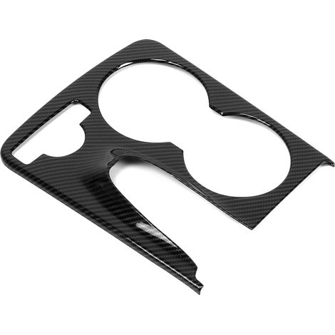 Baguette décorative de cadre de porte-gobelet de console (motif fibre de carbone) pour Mercedes-Benz Classe GLK (X204) 2008-2015 (1/5)
