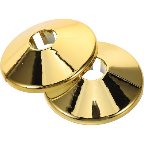 Cache-angles de Robinet Pvc Doré 15mm pour Tuyaux (1/5)