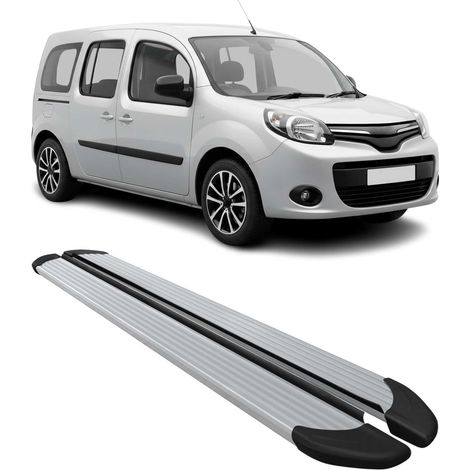 Marchepieds Latéraux pour Renault Kangoo 2008 à 2021, Marchepied latéral de Voiture en Aluminium, 2 Pcs (1/5)