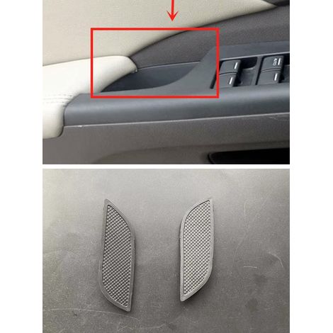 Applicable to 2012, 2013, 2014, 2015, and 2016 CRV front and rear door inner armrest handle rubber pads decorative screw covers (1/4)