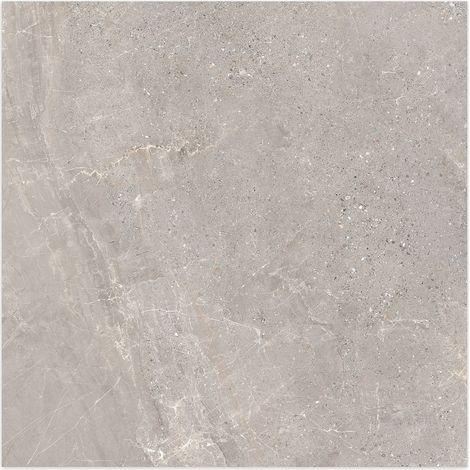 Carrelage effet Pierre Gris Silver 100x100x2 cm Torvane - Sol extérieur (vendu par carton de 1 m²) - RO'MA CARRELAGE