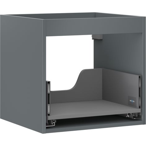 Mexen Box-A Unterschrankkorpus 50 cm, 1 Schublade, matt graphit - 91AX0-0500-470-1-66 (1/4)