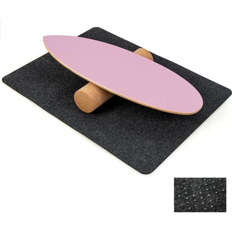 planche d'équilibre pour entraînement, planche d'équilibre, planche d'équilibre entraînements, entraîneur d'équilibre en bois, balance board (1/5)