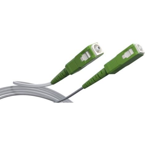 FB122L Câble fibre optique SC-APC / SC-APC pour Orange Livebox - SFR box fibre - Bouygues Télécom Bbox -30m (1/3)