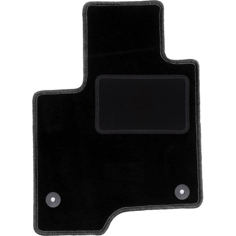 Alfombrilla de conductor negra para Fiat Panda III hatchback (2012-) (1/5)