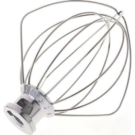 K45WW Schneebesen, kompatibel mit KitchenAid KSM90 K45 KSM150 Edelstahl-Planetenrührer, Schneebesen für Eier und Kuchen (Größe 4,5 QT / 4,3 L) (1/4)
