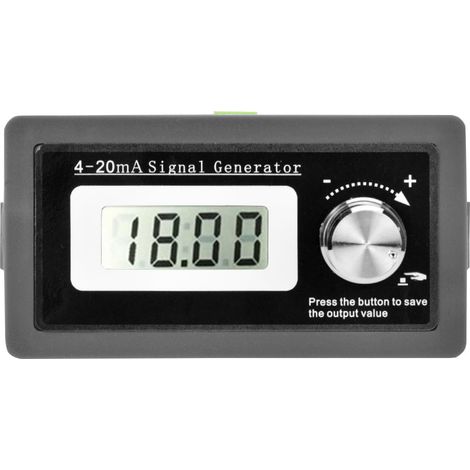 Generateur De Signal 4-20 Ma - Précision 0,01 - Affichage Lcd - Plage Sortie Configurable 4-20 Ma / 3-21 Ma - Pour Test Et Calibration Transducteurs Boucle Courant - 1 Pièce (1/5)