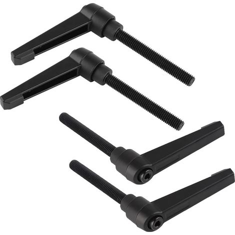 4PCS Poignées de Serrage Réglables M8, Poignée de Levier de Serrage Rapide en Acier avec 60mm Goujon (1/5)