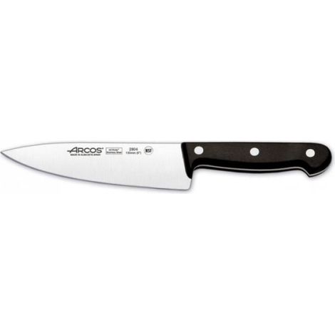 Couteau de Chef - - Arcos - Lame 15cm - Acier inoxydable Nitrum - Manche en plastique POM (1/5)