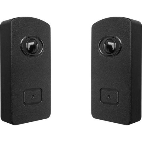 Paire de photocellules miniatures NOLOGO ZOOM-Z4E pour portails et portes, 12 V/24 V.
