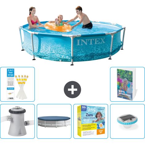 Frame Pool Rund - 305x76 cm - 7-teilig S178