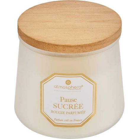 Bougie Parfumée en Verre "Elisa" 200g Pause Sucrée