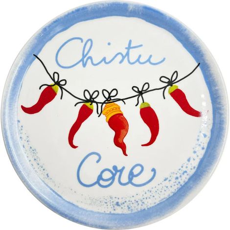 Piatto Pizza CHISTU CORE AUMM D 31 cm Rose & Tulipani