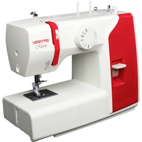 Veritas Macchina per cucire a braccio libero Marie Bianco, Rosso (1/5)