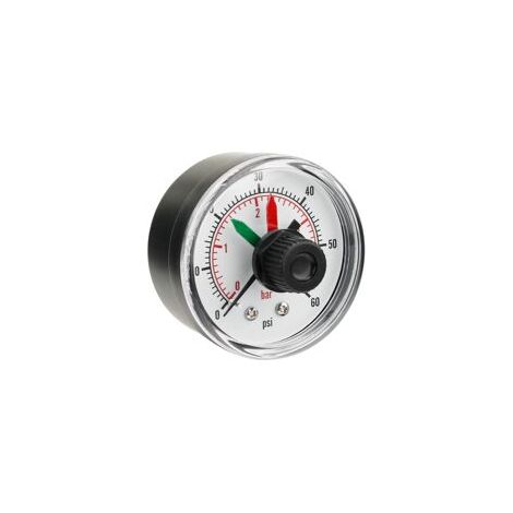 Manomètre axial Hayward ECX2712B1 – Remplacement pour pompe à sable et spa – Cadran avec aiguille oscillante-lot de 4
