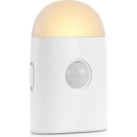 Veilleuse LED Rechargeable 2000 mAh avec Détecteur de Mouvement – 5 Niveaux de Luminosité