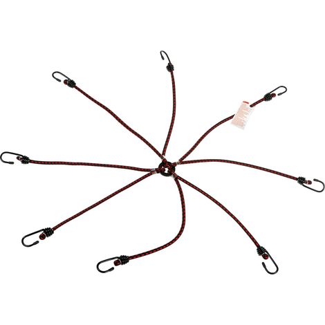 Corda elastica ragno 8 ganci - Ø 8 mm (1/2)