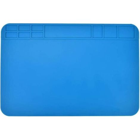 Tapis de Travail en Silicone, Tapis à Souder En Silicone, Tapis de Réparation en Silicone pour la Réparation de Circuits Imprimés, 30 x 20cm (1/5)