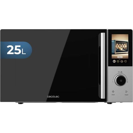 Cecotec Microonde digitale touch con grill 25 L Convection 2500 Touch. 900 W, grill 1200 W, controllo touch, convezione 2200 W