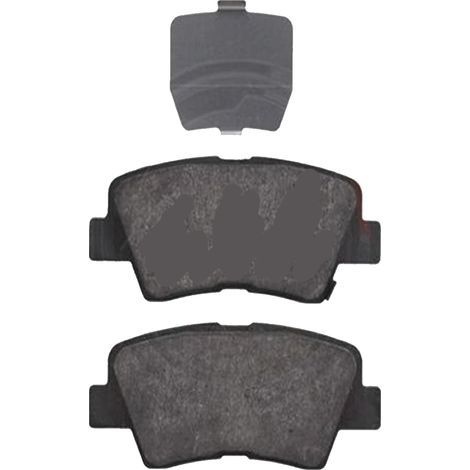 KIT PASTIGLIE FRENO POSTERIORI compatibile con KIA SOUL (AM) / PASTIGLIE FRENANTI AUTO OEM FDB4387 , / SOSTITUZIONE DIRETTA / BASSA POLVERE / SILENZIOSO