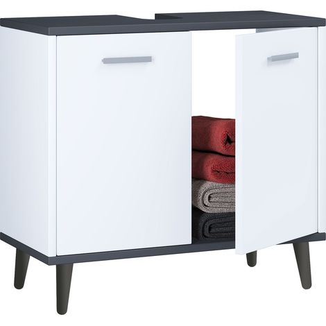 Holz Badmöbel Badunterschrank Landos