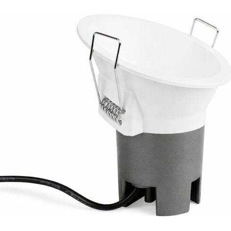 6-W-LED-Einbaustrahler, 90 lm/W, Lichtstreuung 15, Farbwiedergabeindex (CRI) 95, 2700 K, 50.000 h (1/2)