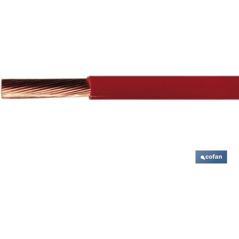 ROLLO CABLE H07V-K 1X1,5MM2 ROJO (100M) (1/4)