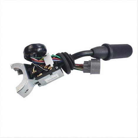 701-80355 701/80355 Interrupteur d'essuie-glace pour feux de colonne de chargeuse-pelleteuse JCB (1/5)