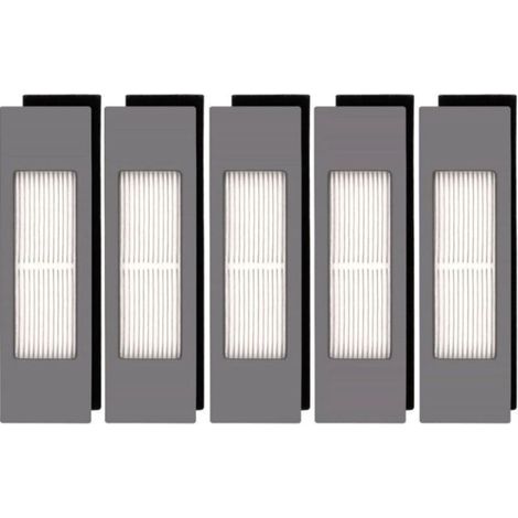Filtre HEPA Compatible Ecovacs DEEBOT OZMO 920 950 T8 T9 T5 N5 N7 N8+ N8 Pro Plus DX55 DX93 DJ65 – Lot de 5 Pièces (1/5)