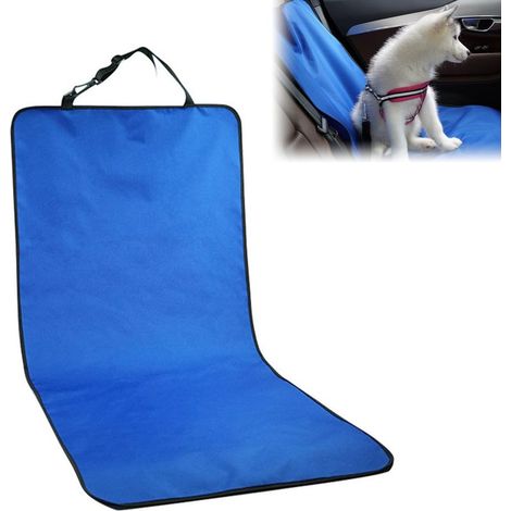 Housse de Siège D'auto pour Chien, Protection Banquette D'arrière en Voiture, Voiture Chien Housse de Protection, Empêche Les Empreintes de Pattes et Les Poils d'animaux de Tacher Le Siège Auto, Bleu (1/5)