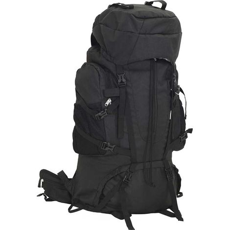 Teenpull – Wanderrucksack Schwarz 100 L Oxford-Gewebe (1/5)