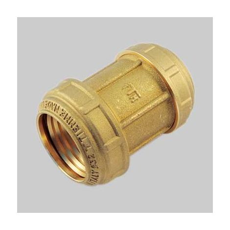 RACCORDO DIRITTO DOPPIO PN 25 COBRARING - 32 x 32