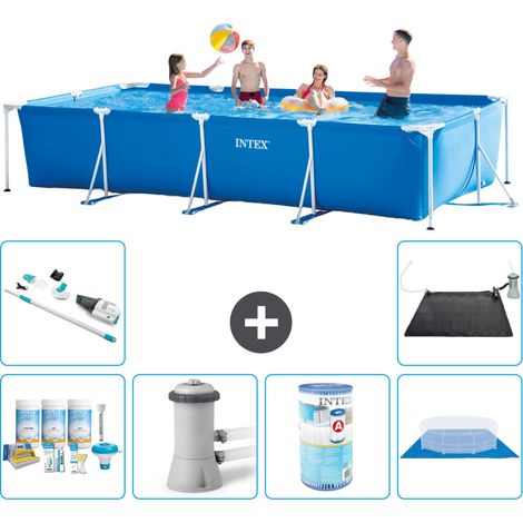 Intex Piscina con struttura Rettangolare - 450x220x84 cm - 7-pezzi  S30303 (1/4)